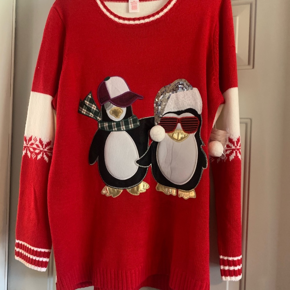 Penguin Christmas Sweater